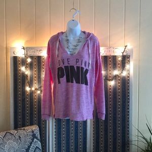 PINK Lightweight Hoodie